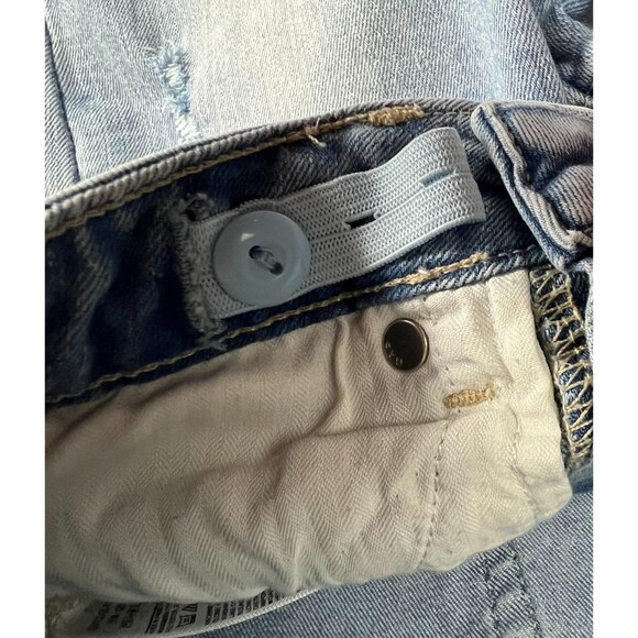 Gap Denim Youth Girls 70s Flare Jeans  Size 7  Light Wash  Retro Hippie Boho BTS - Picture 7 of 10